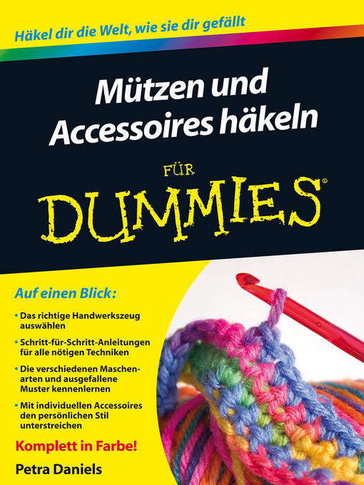 Cover image for Mutzen und Accessoires hakeln fur Dummies